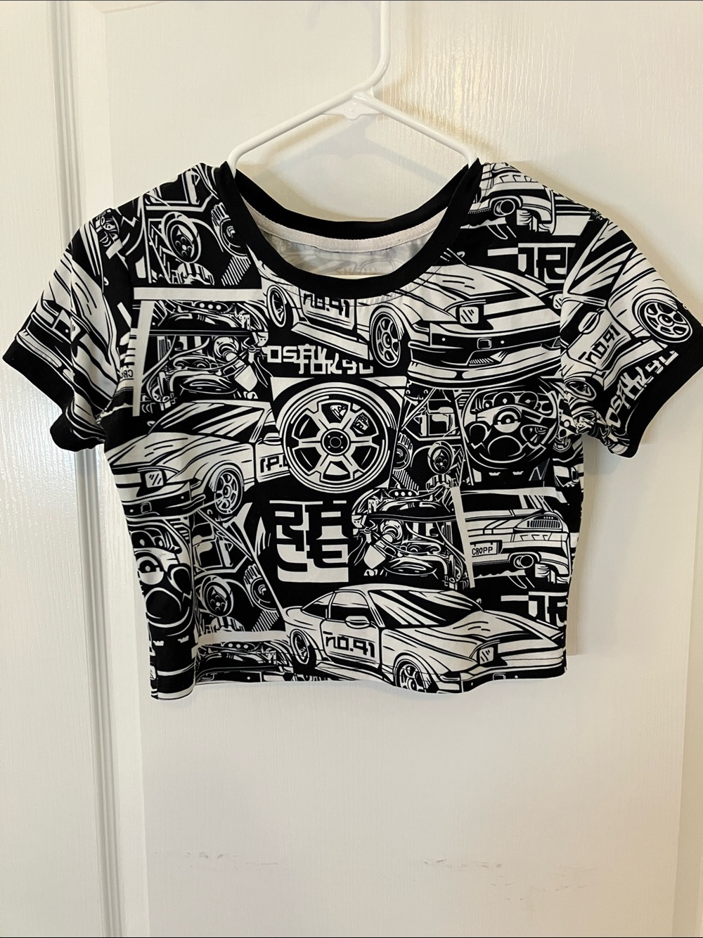 Street racing Crop top